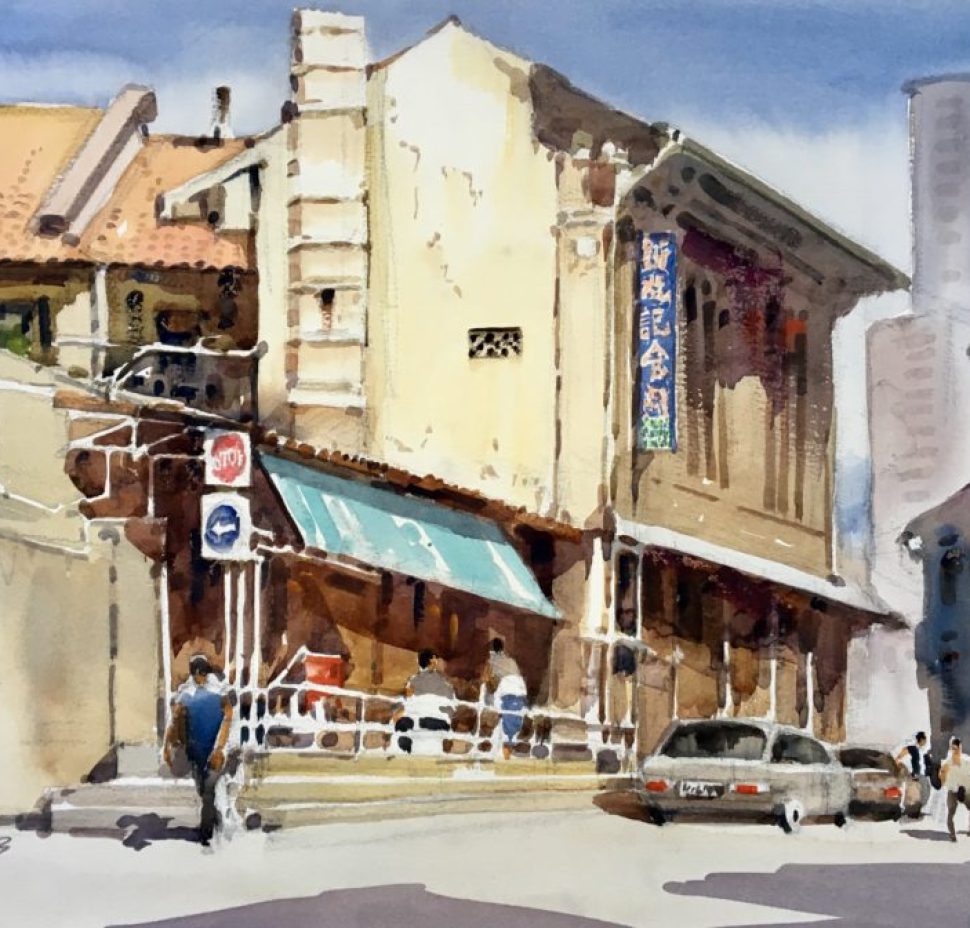 Keong Siak Street, Singapore_36cm x 51cm_2013